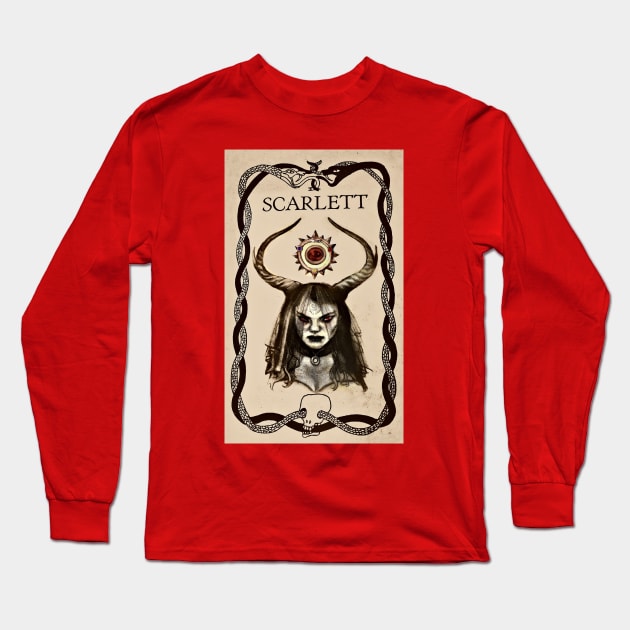 Scarlett Wood's Casting Card Long Sleeve T-Shirt by SoggyCheeseFry